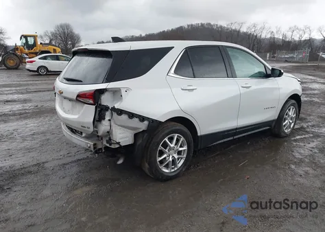 2022 Chevrolet Equinox Awd Lt из США, поврежденный, VIN 3GNAXUEV5NL225852